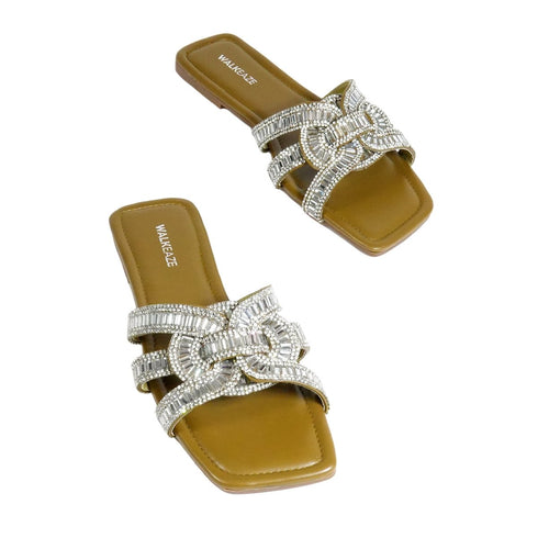 Women Formal Slippers - 40863S - Slippers - Walkeaze